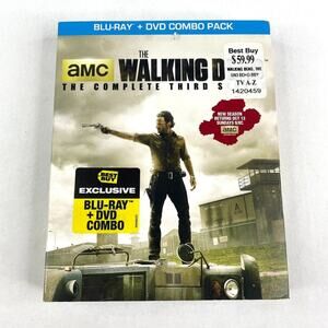 The Walking Dead Third Season Blu Ray Combo Pack Best Buy Exclusive New